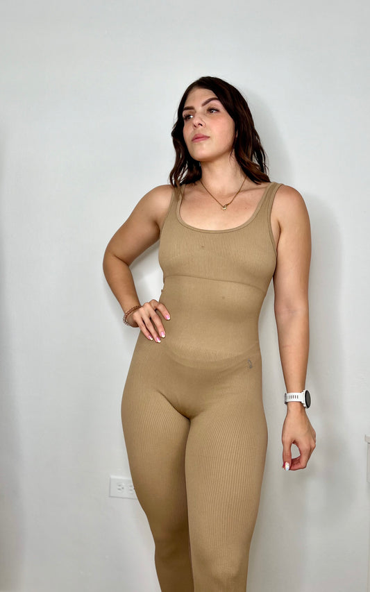 Enterizo Crema Seamless