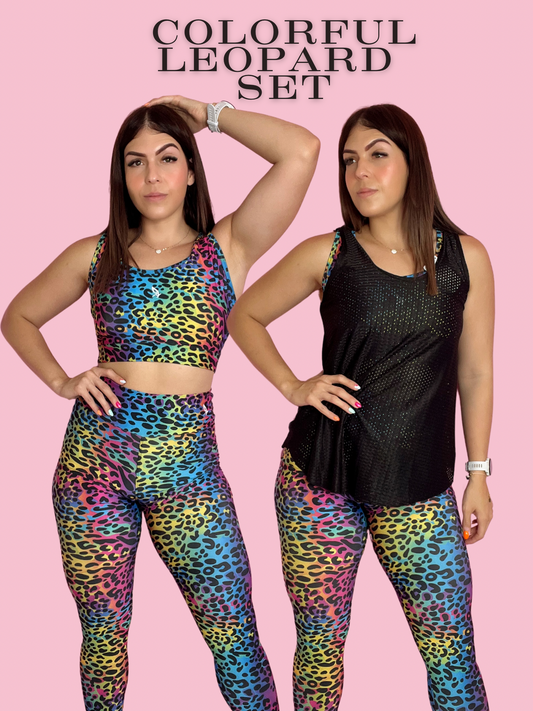 Colorful Leopard Set